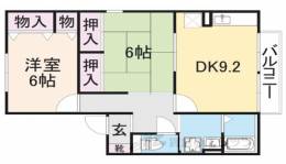 ディアコート２間取り図面