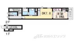 LA.LUCE銀閣寺間取り図面