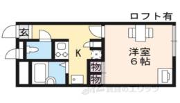レオパレス亀岡駅前間取り図面
