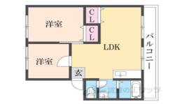メゾン堂山間取り図面