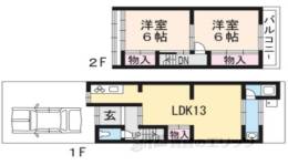 貸家間取り図面