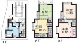 貸家間取り図面