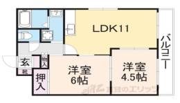 コーポドルフィン間取り図面