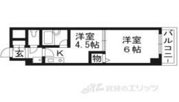 エスリード京都河原町第3間取り図面
