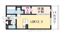 アリビオ向日町Ａ間取り図面