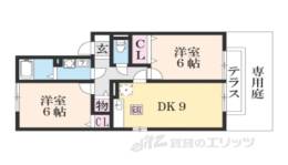 クラージュＢ棟間取り図面