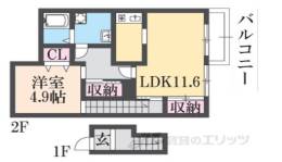 フェアコート・サバービア間取り図面