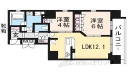 ジ・アーバネックス京都三条通間取り図面