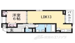 ガーデンハイム久御山間取り図面