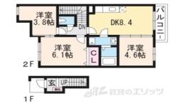 ダイナックＣ間取り図面