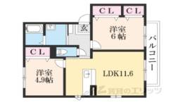 サンビレッジ２Ｃ間取り図面