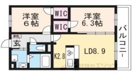 ニックレジデンス京都間取り図面