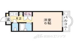 長曽ハイツ２間取り図面
