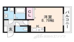 リバーハイツ３間取り図面