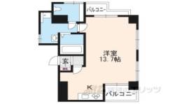 北白川Ｌ１ビル間取り図面