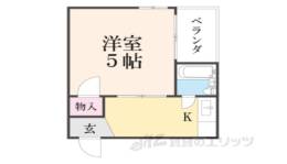 北白川Ｌ１ビル間取り図面
