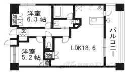 グランエスパス御所南間取り図面