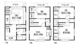 貸家間取り図面