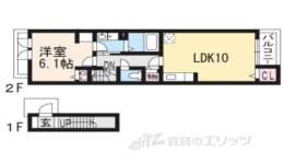 ペーナ伏見稲荷間取り図面