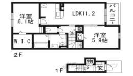 エアリーサウス間取り図面