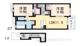 アヴニール北沢間取り図面
