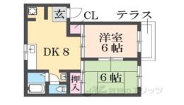 コスモハイツ善間取り図面