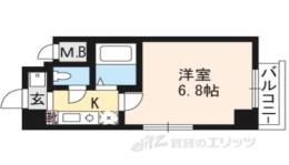 グランドパレス御池804間取り図面