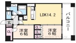 ネバーランド室町通菊水鉾町ＲＯＭＡＮ間取り図面