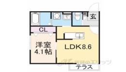 ｎｉｃｏｎｉｃｏ古城が丘間取り図面