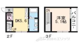 プライベートレジデンス御所西間取り図面
