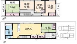 貸家間取り図面