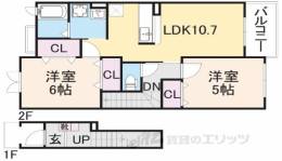 アルバ２間取り図面