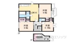 グランエスト２間取り図面