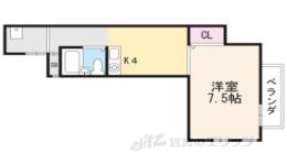 グランディール堀川間取り図面