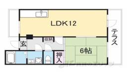 藤の木ハイツ第2棟間取り図面