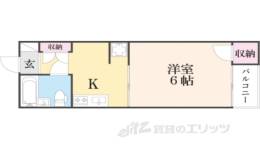 藤の木ハイツ第2棟間取り図面