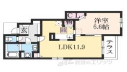 エスペラント・ボヌールB間取り図面
