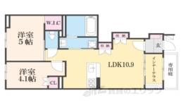 Ｌａ・ｅｓｃａｌｉｅｒ間取り図面