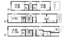 貸家間取り図面