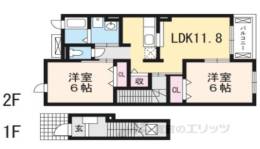 グランコート２間取り図面