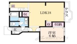 サンローレル２間取り図面