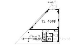 平家３（テナント）間取り図面