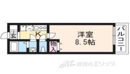 フラッティ葛野七条間取り図面