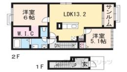 Ｒｕｈｅ　Ｚ間取り図面