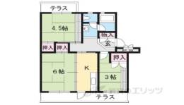 びわ湖美空団地5号棟間取り図面
