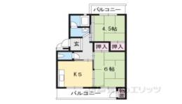 びわ湖美空団地11号棟間取り図面