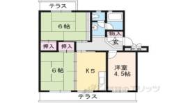 びわ湖美空団地17号棟間取り図面