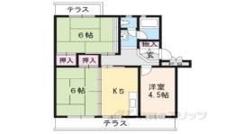 びわ湖美空団地18号棟間取り図面