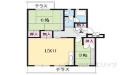びわ湖美空団地23号棟間取り図面