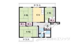 びわ湖美空団地24号棟間取り図面